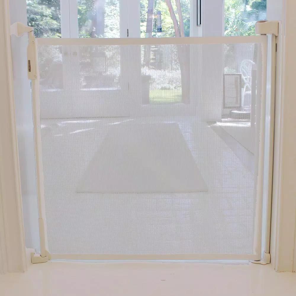 Cardinal Gates 36 in. Retractable Fabric Safety Gate, White