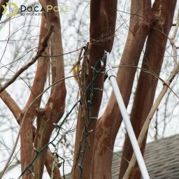DocaPole Big-Reach Pole Hook Attachment for Extension Poles, Zinc-Coated Utility Hook for Hanging and Retrieval thumbnail 6