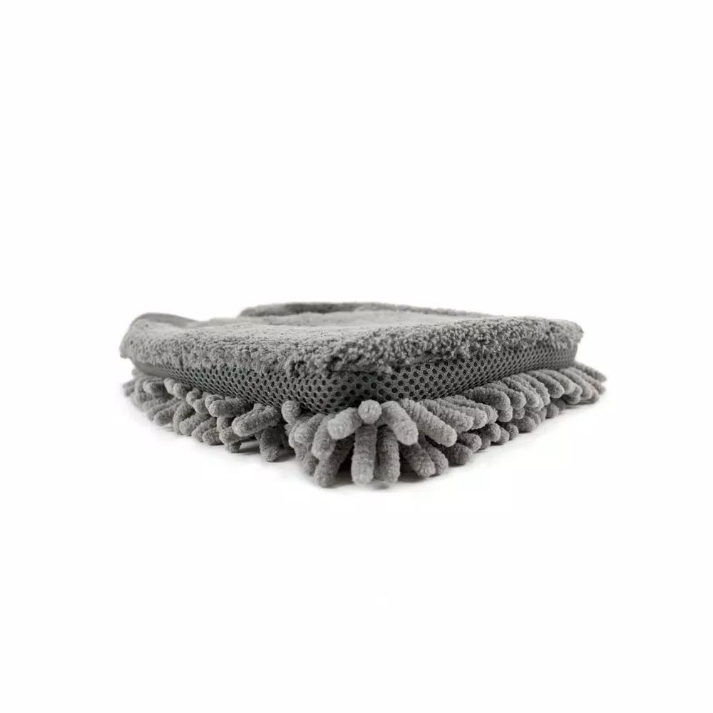 Zwipes Auto 3-in-1 Pro Wash Mitt (2-Pack) - Versatile Microfiber Car Washing Mitt