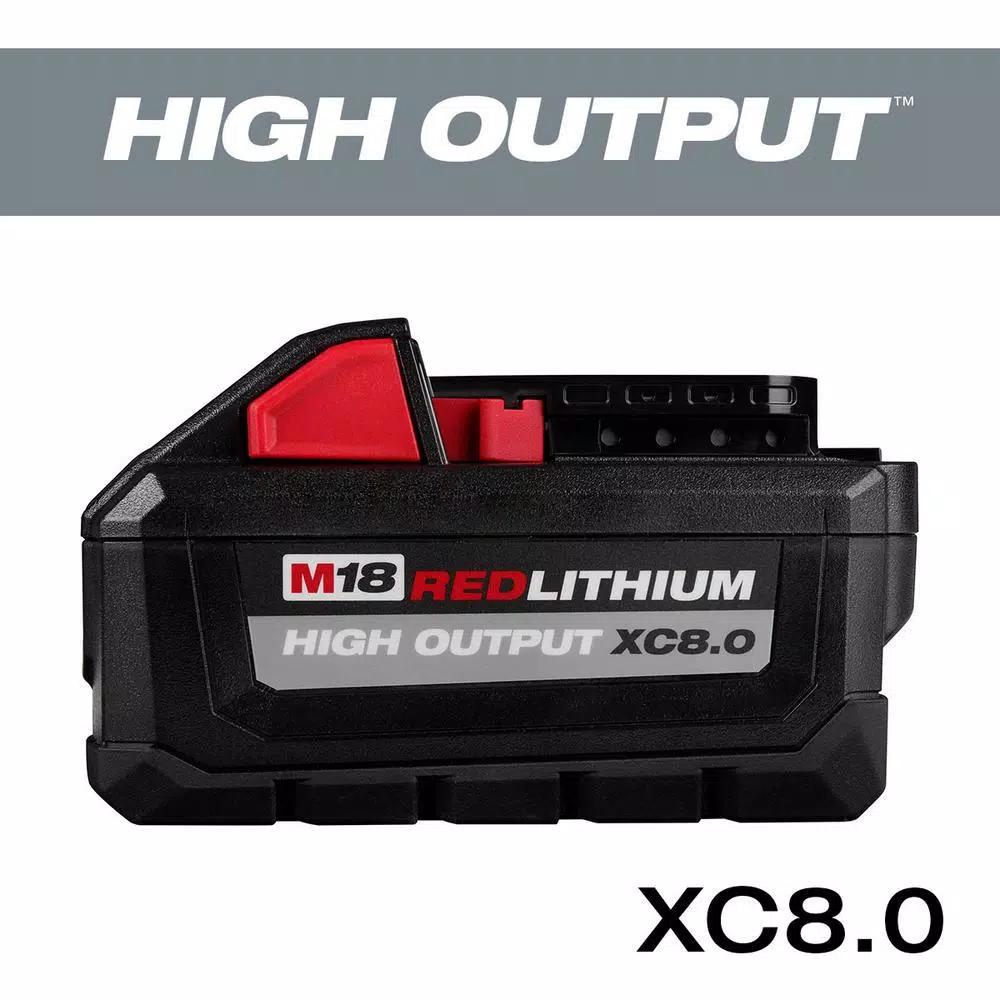 Milwaukee M18 FUEL 7 in. Variable Speed Cordless Polisher with 8.0 Ah High Output Battery