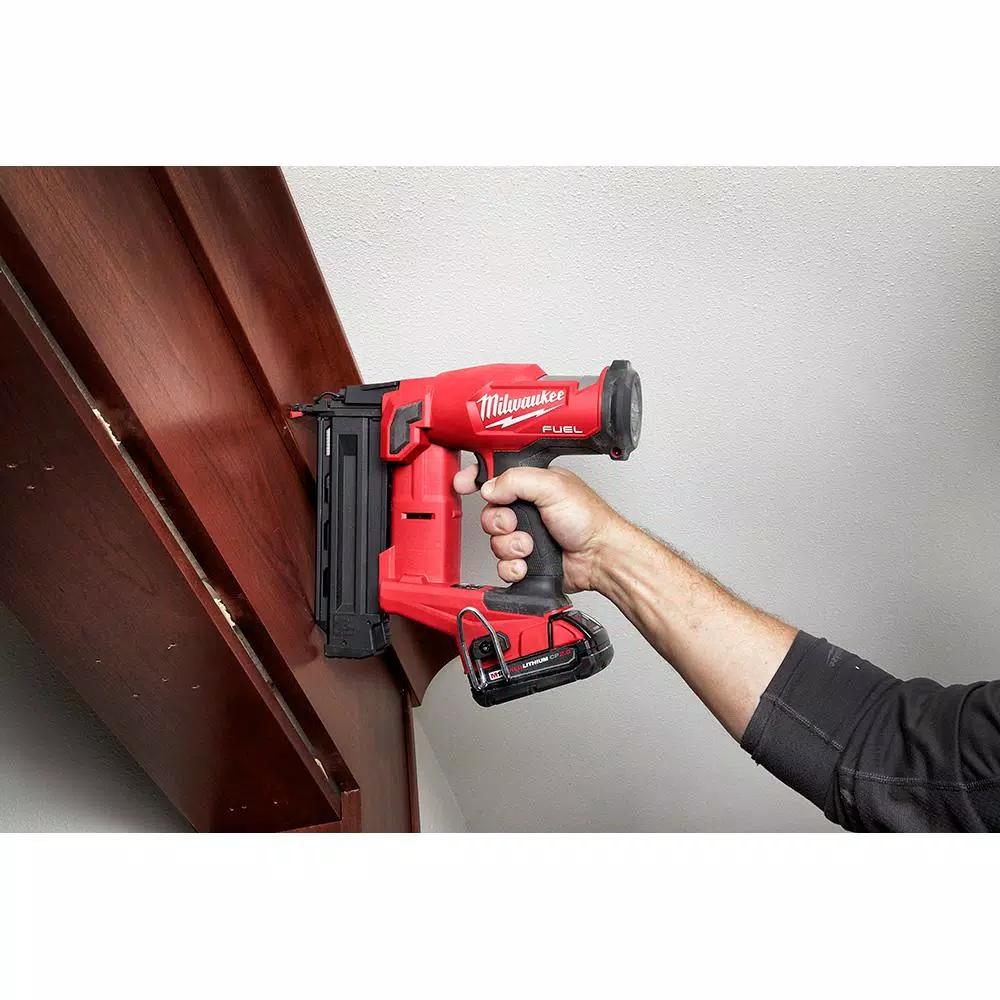 Milwaukee M18 FUEL Gen II 18-Gauge Brad Nailer Kit with M18 Oscillating Multi-Tool