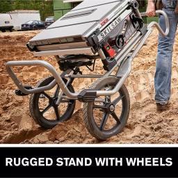 SKILSAW 10 in. Heavy-Duty Worm Drive Table Saw with Stand and Diablo Blade, 15 Amp Corded Electric thumbnail 5