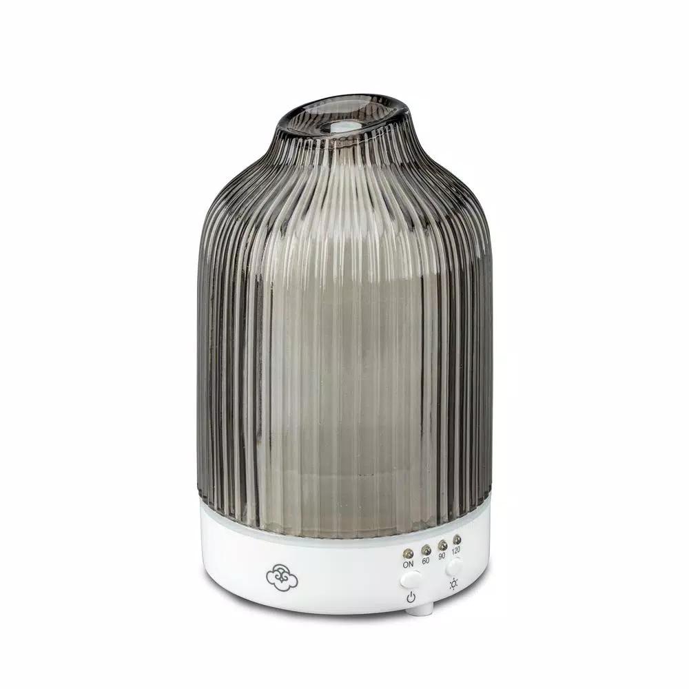 Serene House Fountain Ultrasonic Aromatherapy Diffuser with 7-Color LED Lights