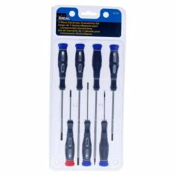 Ideal 7-Piece Precision Electronic Screwdriver Set with Chrome Vanadium Steel Shanks thumbnail 7