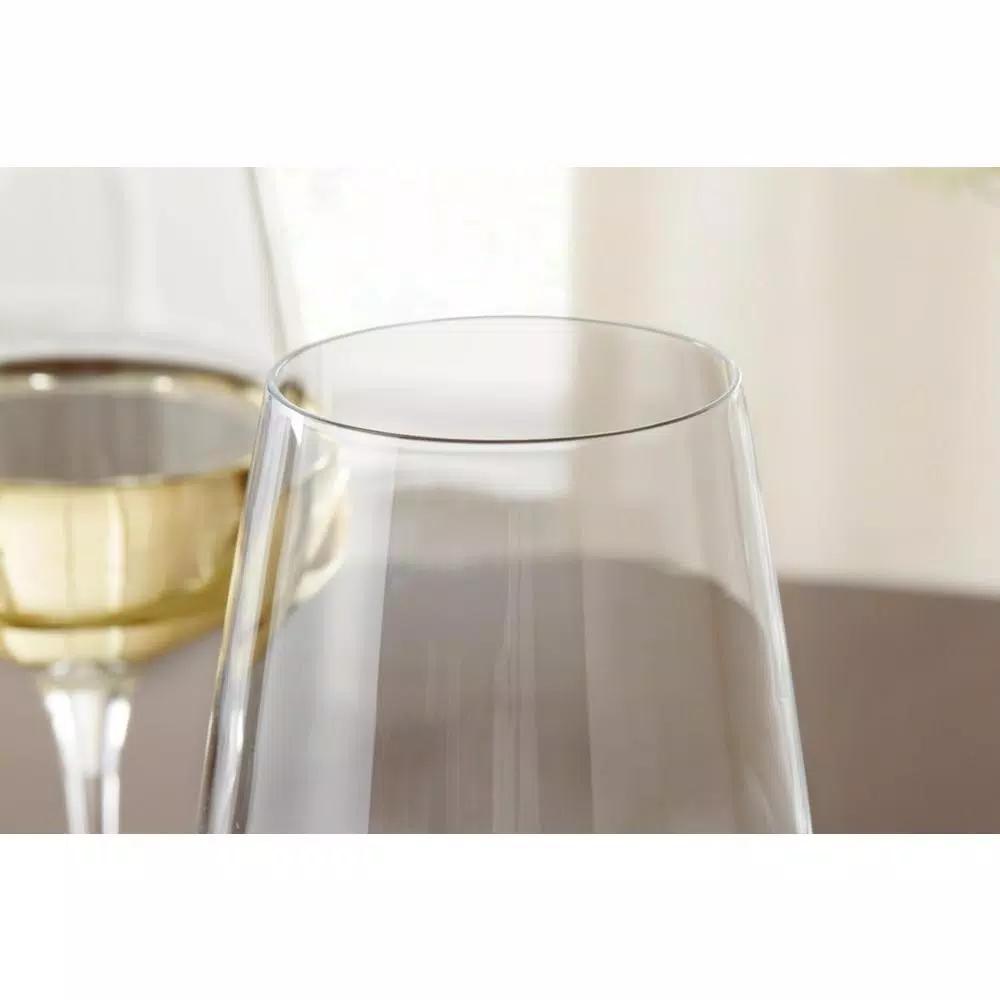 Home Decorators Collection Genoa Lead-Free Crystal White Wine Glasses, 15.5 fl. oz. (Set of 8)
