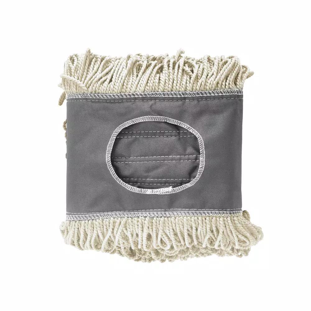 Alpine Industries 36 in. Cotton Dust Dry Mop Replacement Heads, 2-Pack