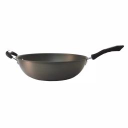 SPT Hard Anodized 13.4 in. Aluminum Wok with Lid, Induction Ready Cookware Set thumbnail 3