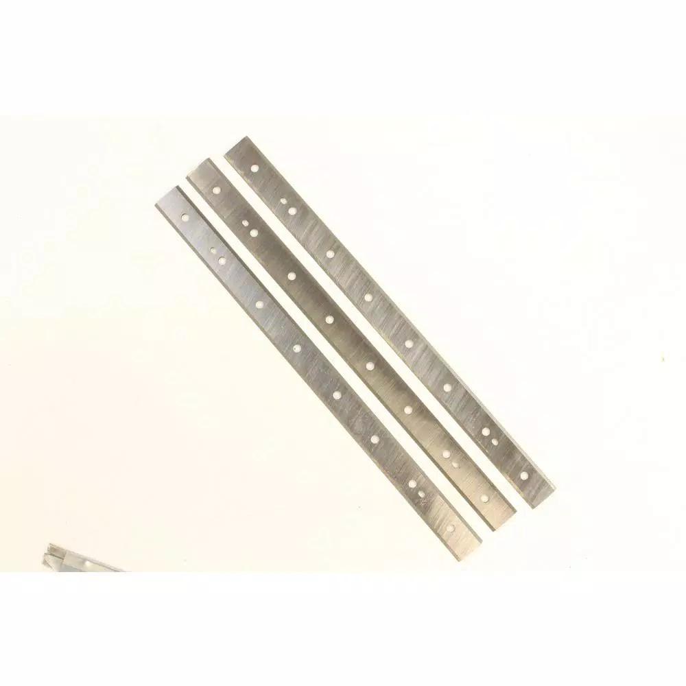 Jet 15 in. Straight Bladed Quick Change Steel Planer Knives, Set of 3 for Jet 15 in. Planers