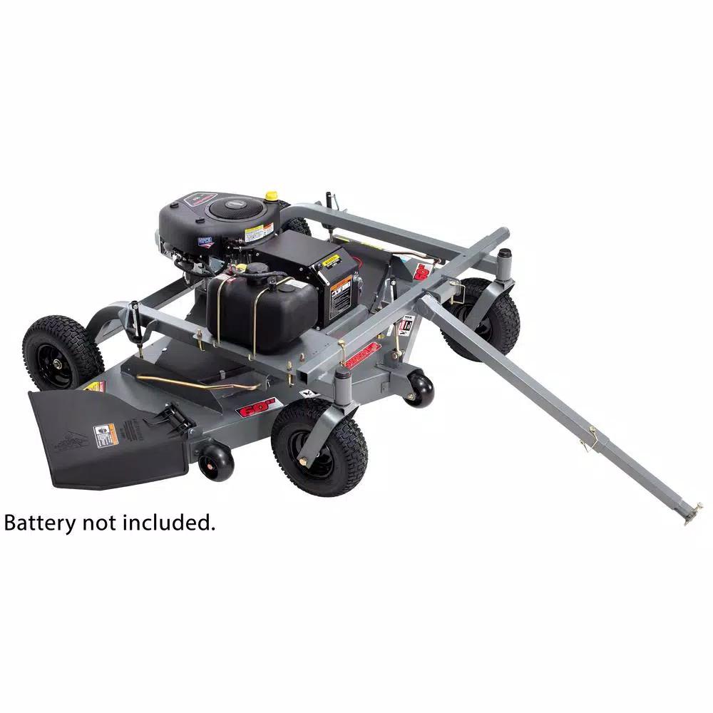 Swisher 60 in. 14.5 HP Briggs & Stratton Electric Start Pull-Behind Finish Cut Lawn Mower