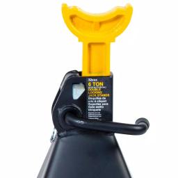 Omega Lift 32068 6-Ton Double Locking Pin Jack Stands - Pair thumbnail 5