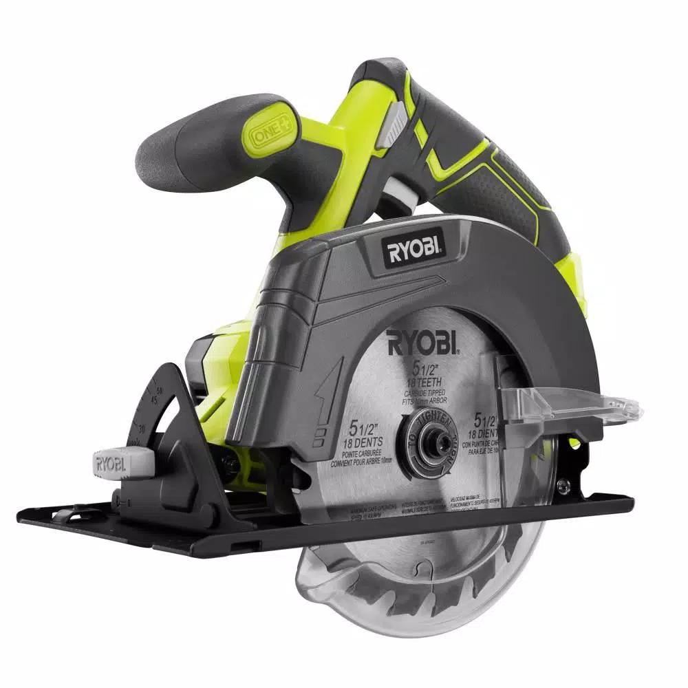 RYOBI 18V ONE+ Cordless 4-Tool Combo Kit with 31-Piece Bit Set, 2 1.5 Ah Batteries, Charger and Bag