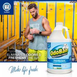 OdoBan Fresh Linen Disinfectant, Laundry & Air Freshener, 1 Gallon Multi-Purpose Concentrate thumbnail 3