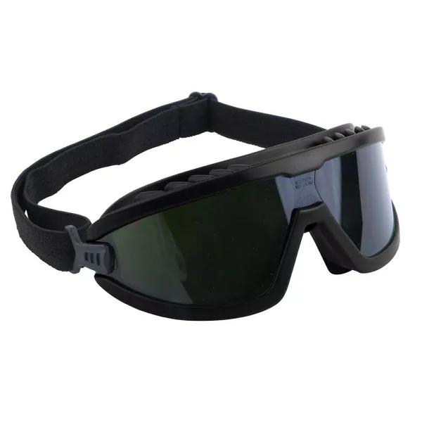 Lincoln Electric Brazing Goggles with IR5 Green Lens and Black Frame