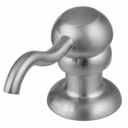 Pfister Marielle Single-Handle Mid-Arc Kitchen Faucet with Side Sprayer and Soap Dispenser, Stainless Steel thumbnail 4