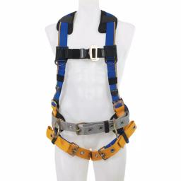 Werner Blue Armor 1000 Construction Harness with 3 D-Rings, XXL, Blue thumbnail 2