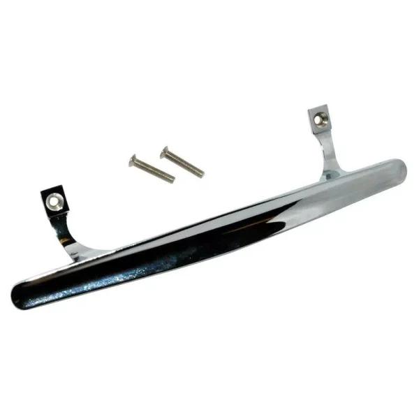 Barton Kramer Sliding Glass Door Handle, Chrome Finish, 6-5/8 in. Hole Spacing