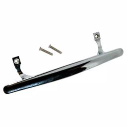 Barton Kramer Sliding Glass Door Handle, Chrome Finish, 6-5/8 in. Hole Spacing thumbnail 1