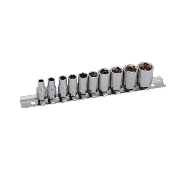 Steelman 10-Piece 1/4 in. Drive 6-Point SAE Socket Set