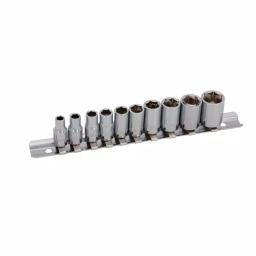 Steelman 10-Piece 1/4 in. Drive 6-Point SAE Socket Set thumbnail 1