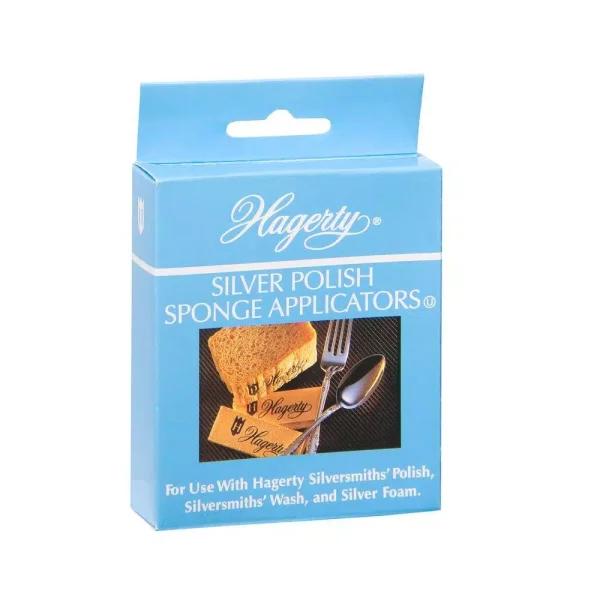 Hagerty Silver Polish Sponge Applicators, 4-Pack