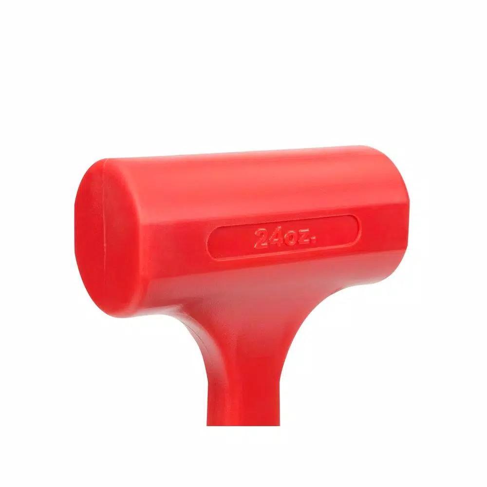 TEKTON 24 oz. Dead Blow Hammer with High-Impact Poly Jacket