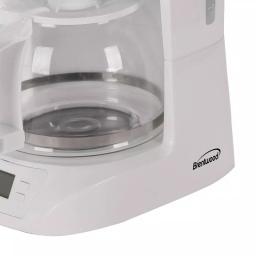 Brentwood Appliances Brentwood 10-Cup White Digital Drip Coffee Maker with Programmable Timer thumbnail 2