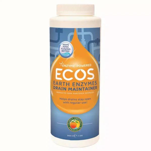 ECOS Earth Enzymes Drain Opener, 2 lb. Granules - Septic Safe & Biodegradable
