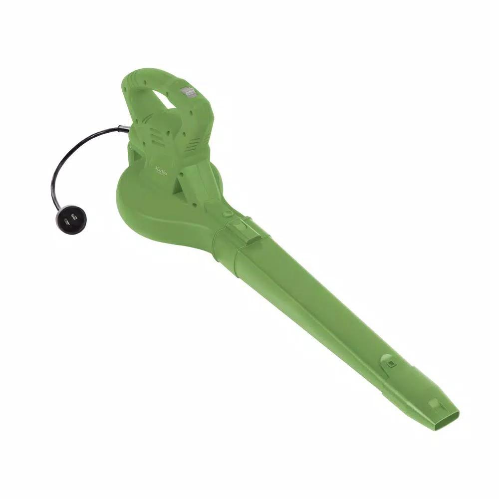 Martha Stewart Living 10 Amp Electric Handheld Leaf Blower, 215 MPH, 240 CFM