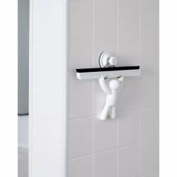 Umbra Buddy Shower Squeegee with Suction Cup, White thumbnail 4