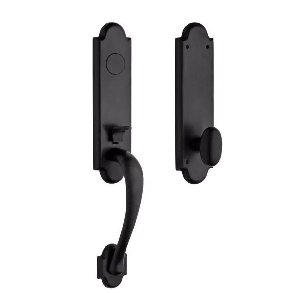 Baldwin Boulder Oil-Rubbed Bronze Dummy Door Handleset