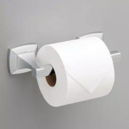 Delta Portwood Pivot Arm Toilet Paper Holder, Polished Chrome thumbnail 2