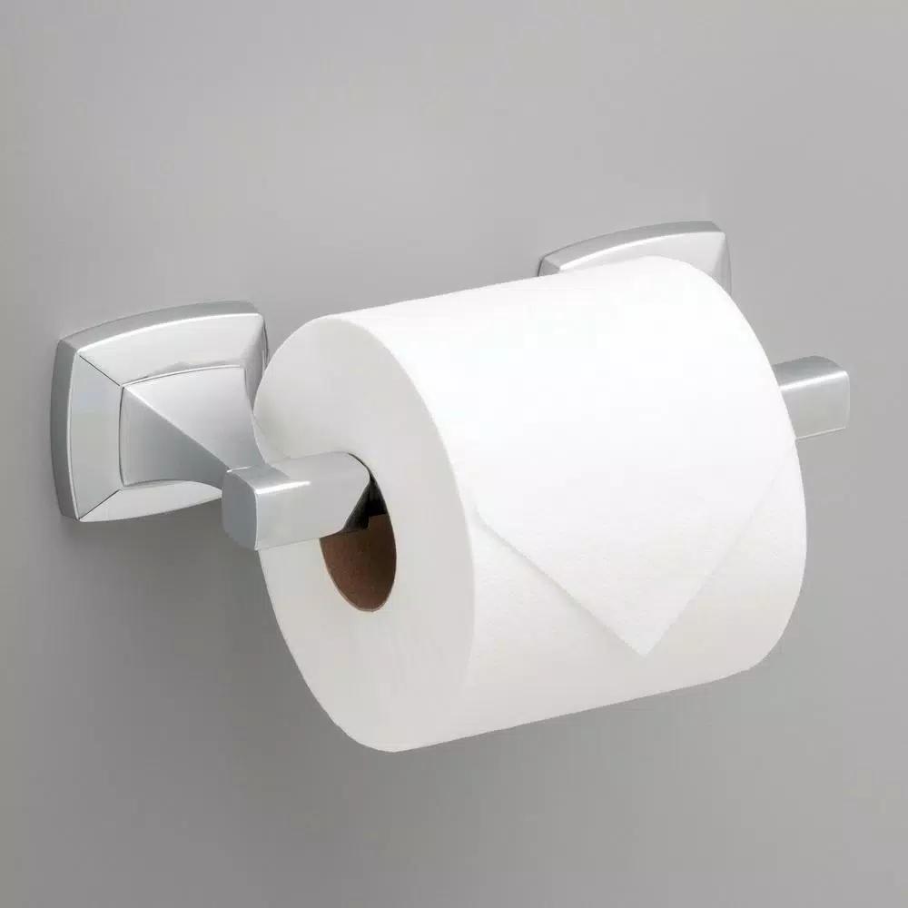 Delta Portwood Pivot Arm Toilet Paper Holder, Polished Chrome