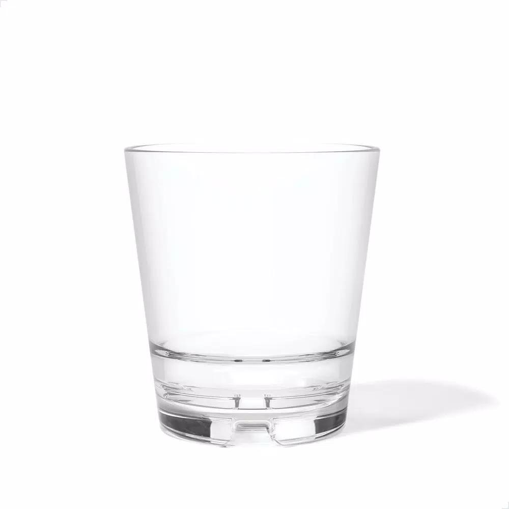 TOSSWARE Reserve Backbar 12 oz. Tritan Double Old Fashioned Glasses, Shatterproof, Set of 24