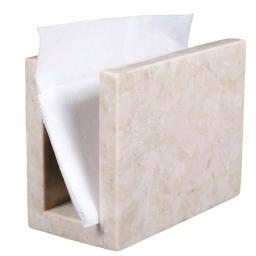 Creative Home Natural Champagne Marble Napkin Holder thumbnail 4