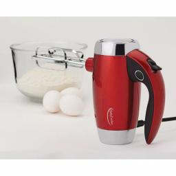 Betty Crocker 7-Speed Red Hand Mixer with Mini Stand, 250W thumbnail 4