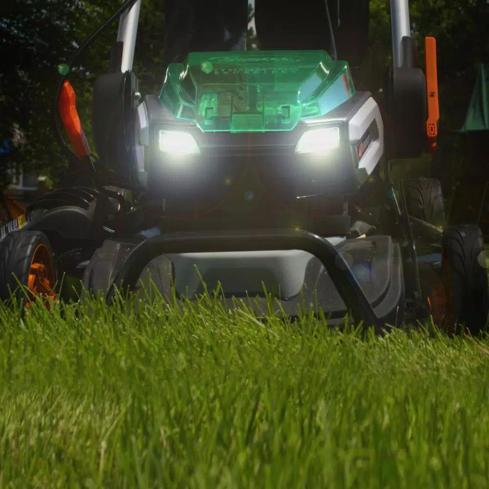 Scotts 21 in. 62V Cordless Self-Propelled Lithium-Ion Lawn Mower with Dual Batteries and Charger