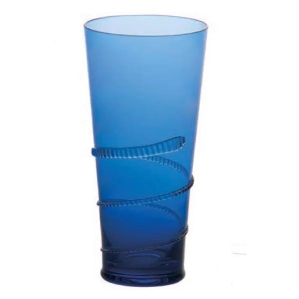 Abigails Lionshead Cobalt Blue Glass Tumblers, Set of 4
