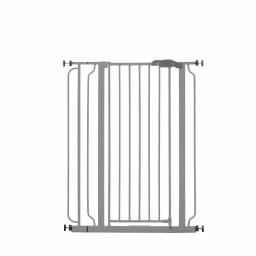 Regalo Easy Step Extra Tall 41 in. Platinum Metal Walk Through Baby Gate thumbnail 1