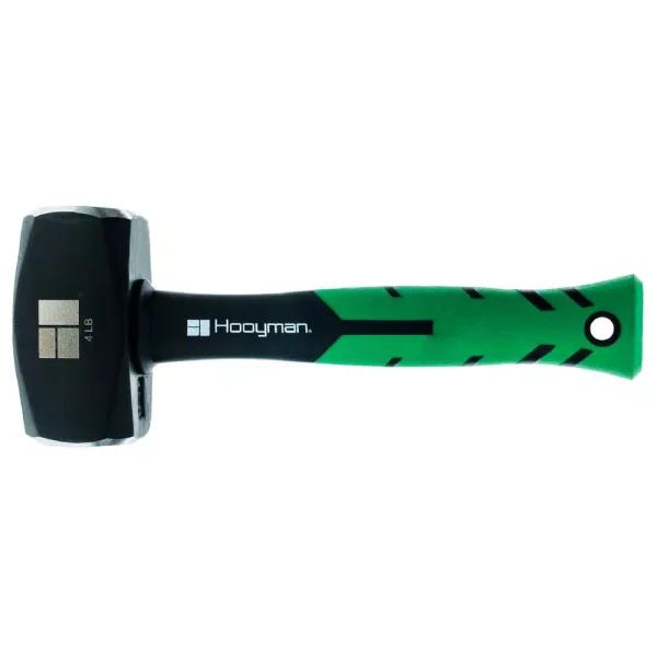 Hooyman 4 lb. Sledge Hammer with 11 in. Ergonomic Fiberglass Handle