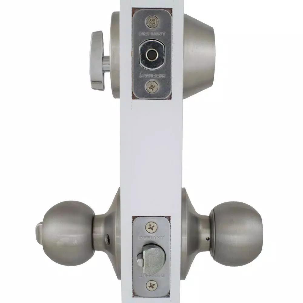 Defiant Saturn Stainless Steel Entry Combo Pack with Deadbolt