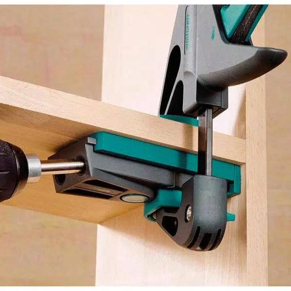 Wolfcraft 55-Piece Pocket Hole Woodjoining Kit with Drill Jig