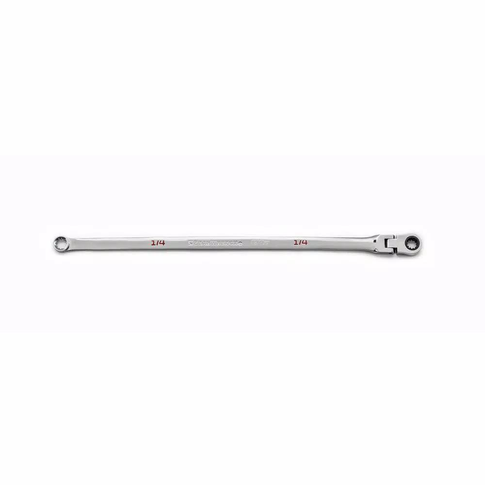 GearWrench 1/4 in. 120XP Universal Spline XL GearBox Flex Head Ratcheting Wrench