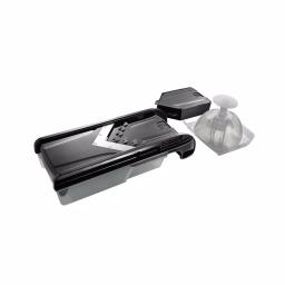 Simposh Easy V Mandoline Slicer with V-Shaped Stainless Steel Blade and Food Holder thumbnail 1