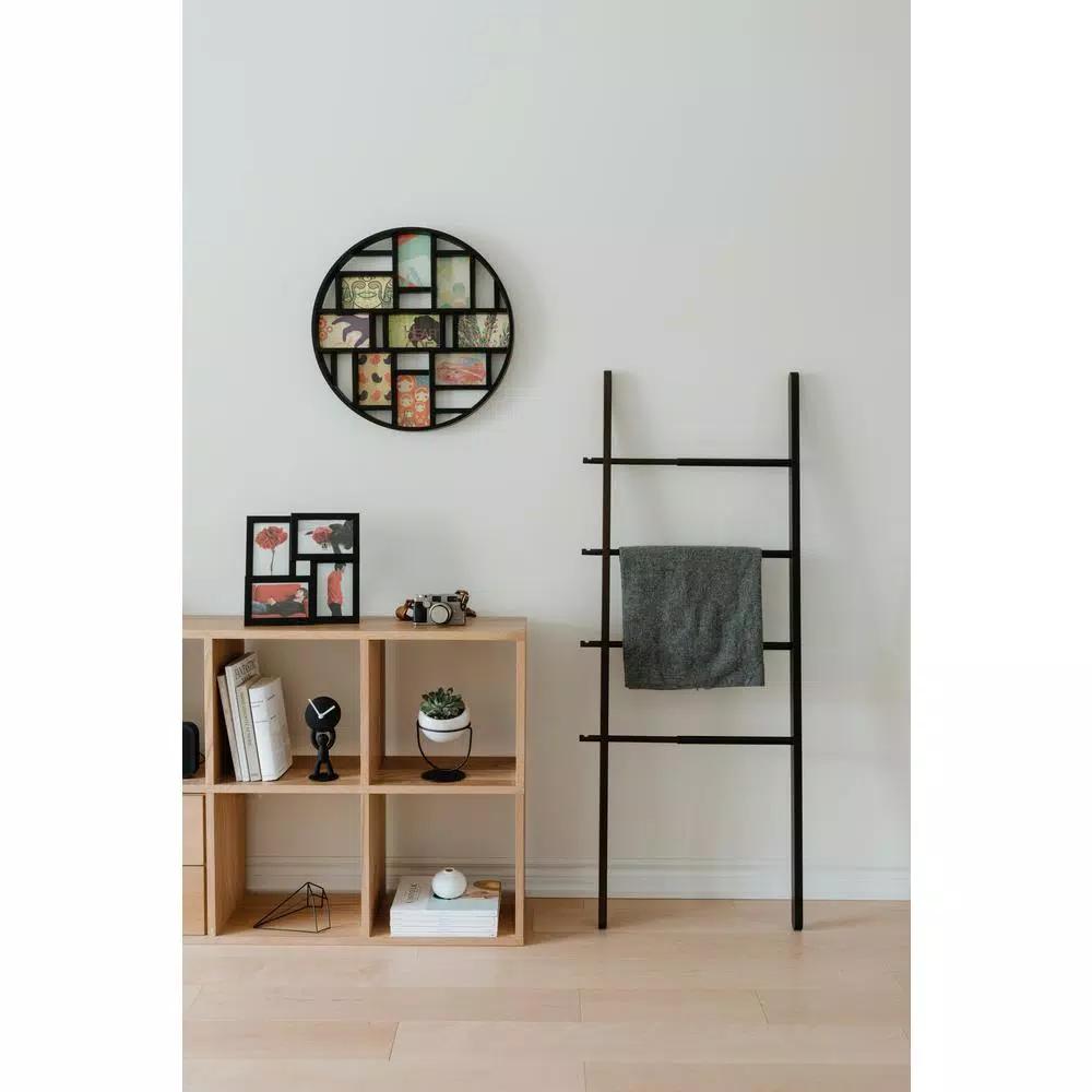 Umbra Luna Black Collage Picture Frame - Holds Nine 4x6 Photos