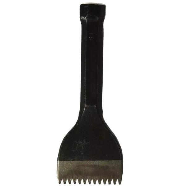 Kraft Tool Co. 2-3/4 in. Toothed Stone Masons Chisel, Tempered Forged Tool Steel