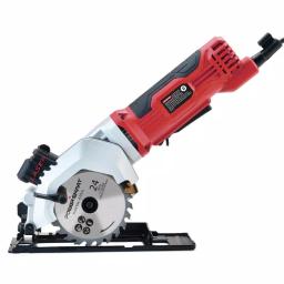 PowerSmart 4-1/2 in. 4 Amp Corded Compact Circular Saw with Laser and 24-Tooth Carbide Blade thumbnail 4
