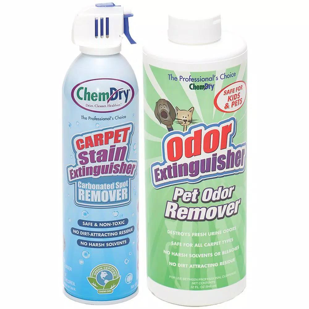 ChemDry Stain Extinguisher and Pet Odor Extinguisher Combo Pack (2-Pack)