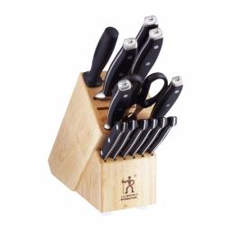 Henckels Forged Premio 14-Piece German Stainless Steel Knife Block Set thumbnail 1