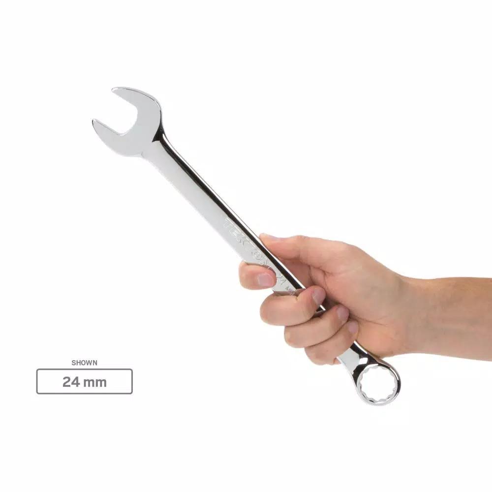 TEKTON 19-Piece Metric Combination Wrench Set, 6 mm - 24 mm