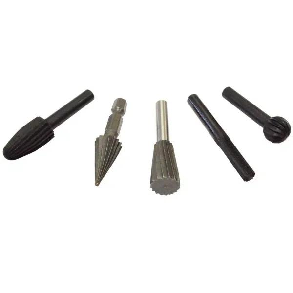 eazypower 5-Piece 1/4 in. Shank Rotary File Assortment Set
